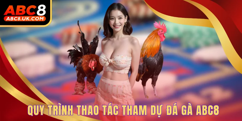 Đá Gà Cam - Thả Ga Thưởng Thức Các Trận Đấu Gay Cấn 3 Quy trình thao tác tham dự đá gà ABC8