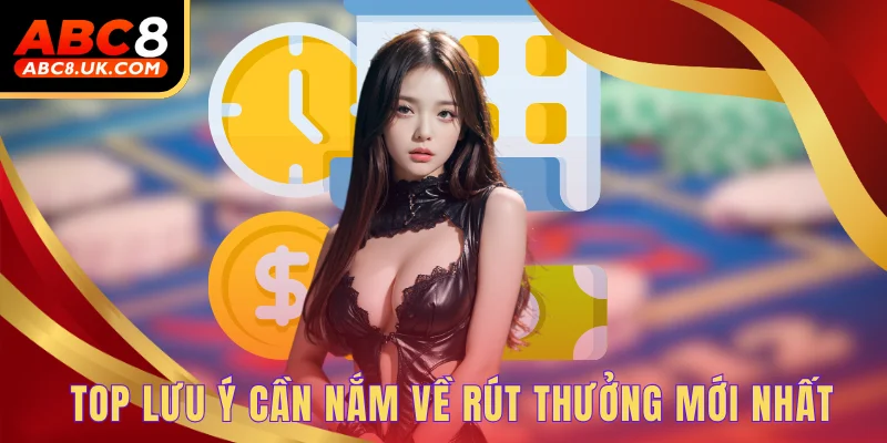 Các Bước Rút Tiền ABC8 - Giao Dịch An Toàn, Nhanh - Gọn Lẹ 3 Top lưu ý cần nắm về rút thưởng mới nhất